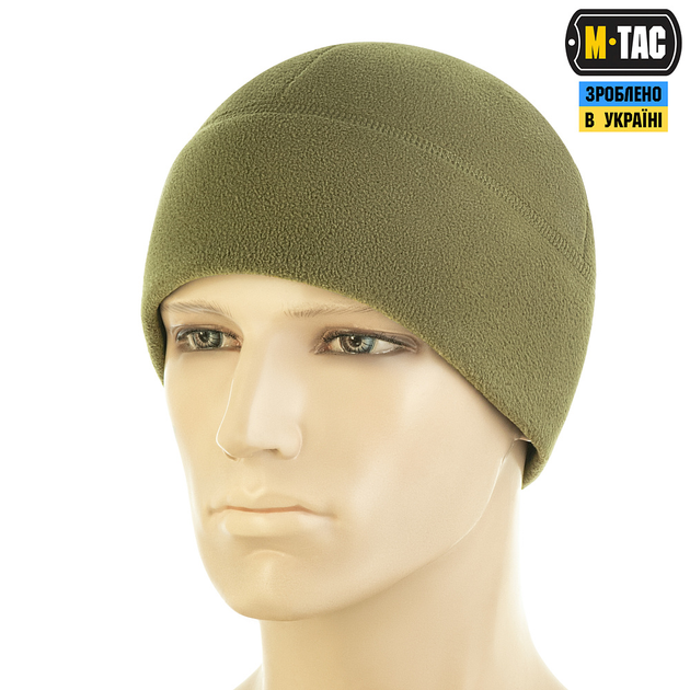 M-Tac шапка Watch Cap Elite флис (320г/м2) with Slimtex Tan L - изображение 1