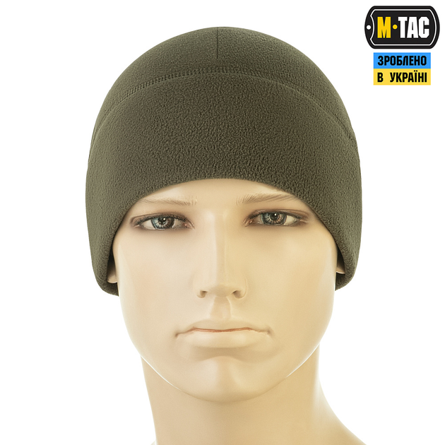 M-Tac шапка Watch Cap Elite фліс (320г/м2) with Slimtex Dark Olive S - зображення 2