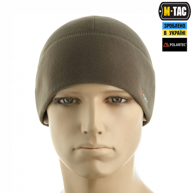 M-Tac шапка Watch Cap флис Light Polartec Dark Olive S - изображение 2