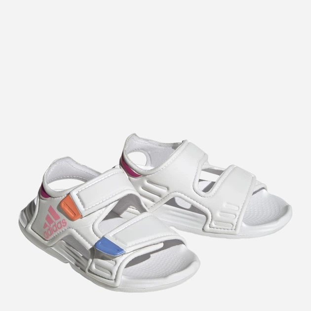Дитячі босоніжки для дівчинки adidas Altaswim H03776 21 Білі (4066746471791) - зображення 2