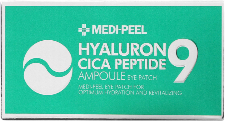 Патчі Medi-Peel Hyaluron Cica Peptide 9 Ampoule Eye Patch 60 шт (8809409343648) - зображення 2
