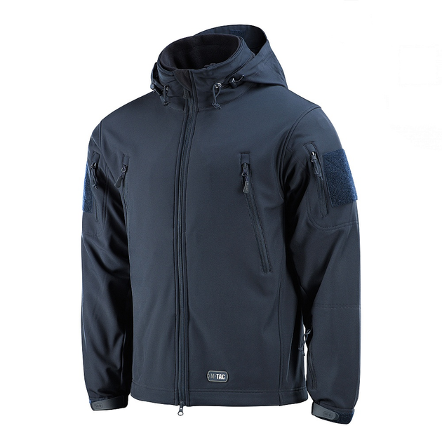M-Tac куртка Soft Shell з підстібкою Dark Navy Blue M - зображення 1