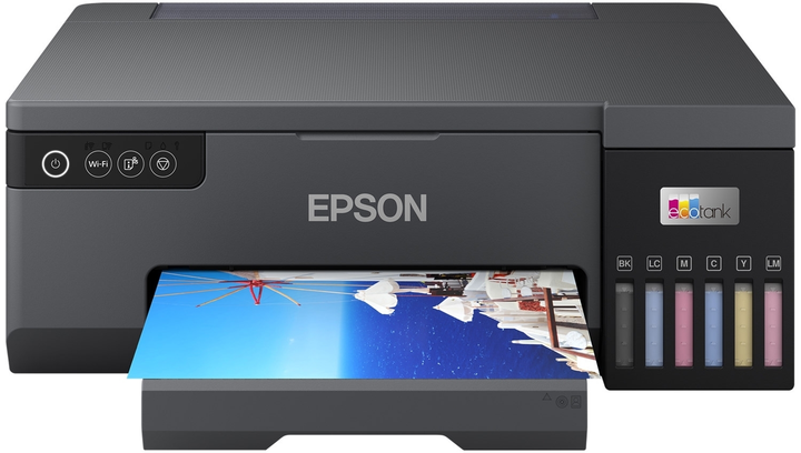 Drukarka Epson EcoTank L8050 Black (C11CK37402) - obraz 1