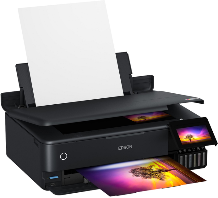 Urządzenie wielofunkcyjne Epson EcoTank L8180 Black (C11CJ21402) - obraz 6