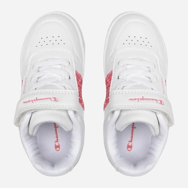 Дитячі кеди для дівчинки Champion S32612-WW001 30 Білі (8054112711233) - зображення 3