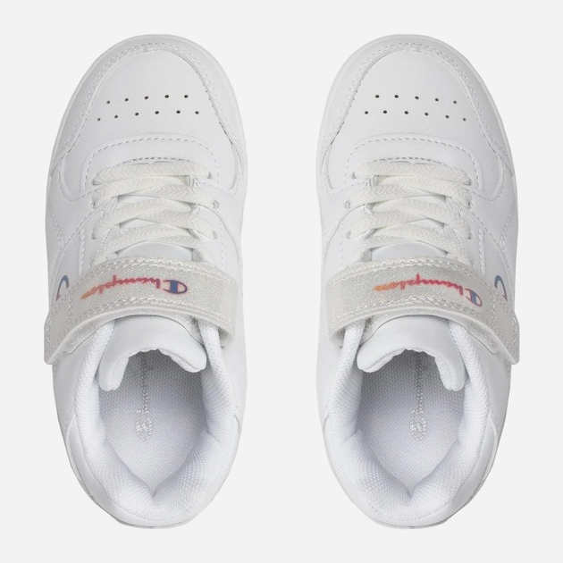 Sneakersy dziecięce dla dziewczynki Champion S32491-WW007 31 Białe (8054112706970) - obraz 3