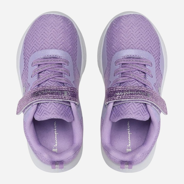 Buty sportowe dziecięce dla dziewczynki lekkie Champion S32531-VS022 26 Lawendowe (8058132051294) - obraz 3