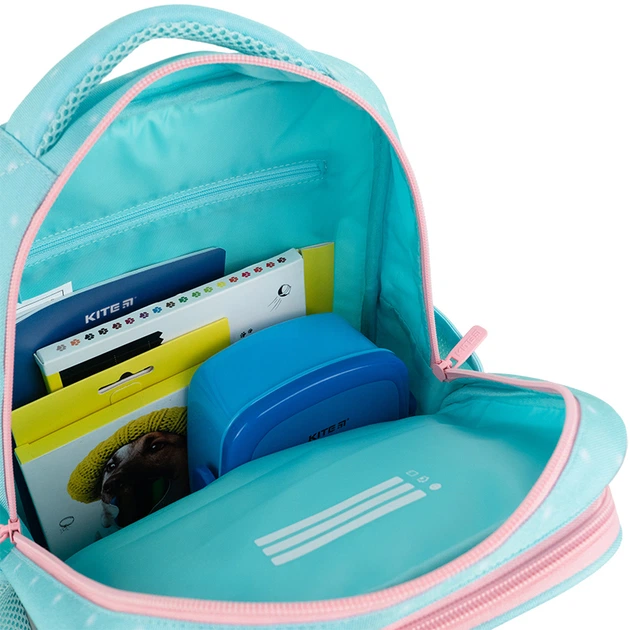Рюкзак дитячий Kite Studio Pets 32.5x24.5x9.5 см М\'ятний (SP24-559XS) - зображення 11