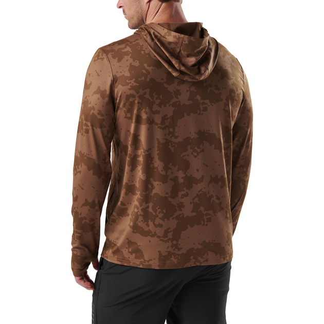 Реглан 5.11 Tactical PT-R Forged Hoodie Battle Brown Camo S (82135-321) - зображення 2