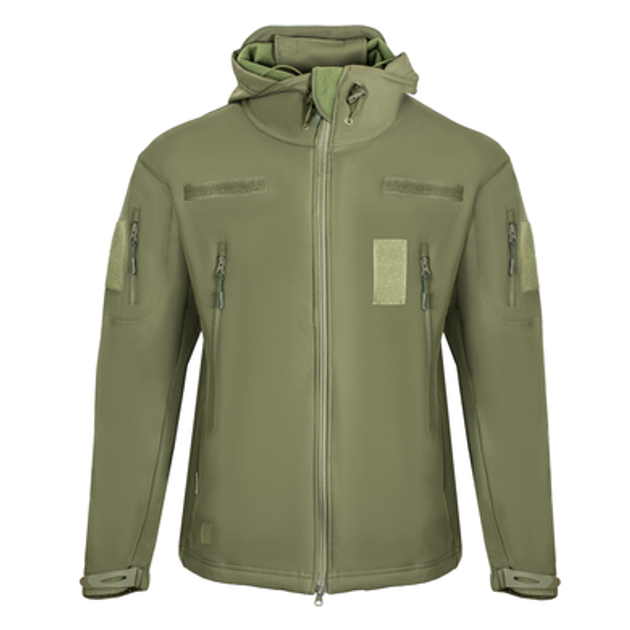 Куртка xl vik-tailor softshell olive - изображение 2