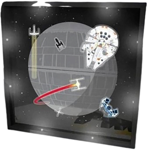 Lampka Paladone Star Wars Death Star (5056577710601) - obraz 1