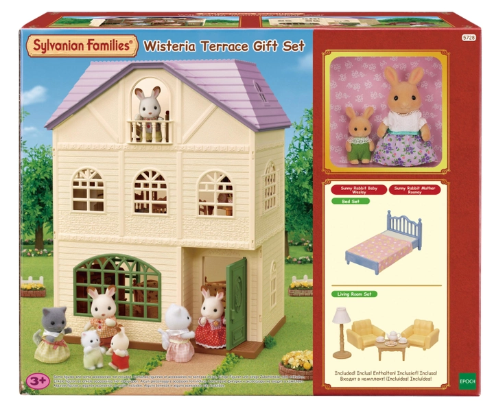 Набір іграшок Sylvanian Families Wisteria Terrace (5054131057285) - зображення 1