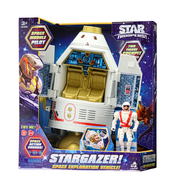 Zestaw zabawek Star Troopers Stargazer light & sound capsule (48242385042) - obraz 1
