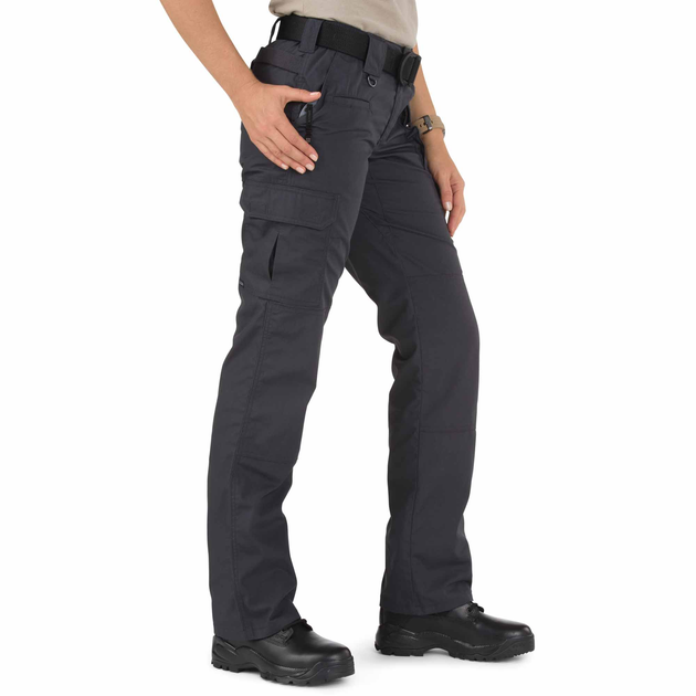Штани тактичні жіночі 5.11 Women's TACLITE® Pro Ripstop Pant 10/Long Charcoal - зображення 2