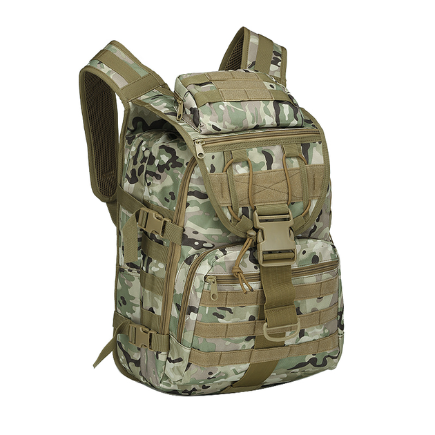 Рюкзак тактический AOKALI Outdoor A18 36-55L Camouflage CP - зображення 1