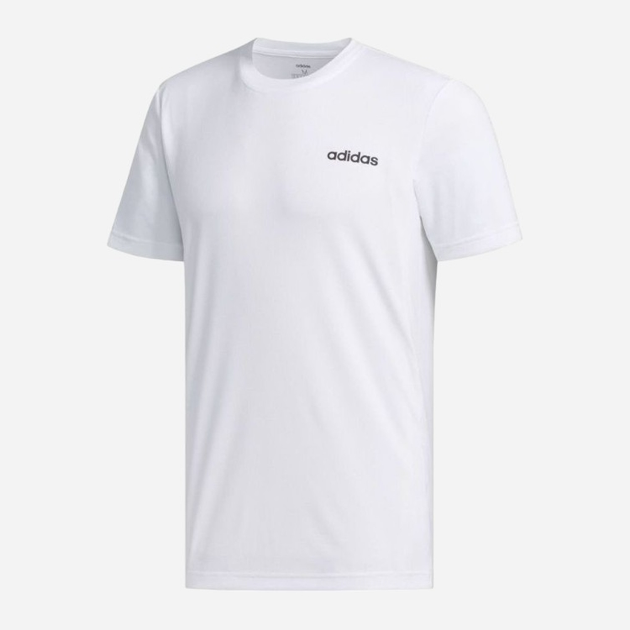 Koszulka męska Adidas M D2M Pl Tee FL0288 XXL Biała (4062057000453) - obraz 1