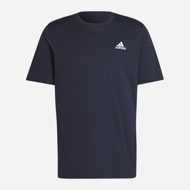 Koszulka męska adidas M Sl Sj T HY3404 XL Ciemnogranatowa (4066745413921) - obraz 5