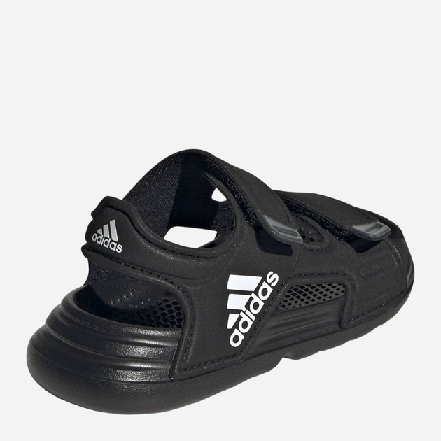 Sandały chłopięce piankowe adidas Altaswim GV7796 24 Czarne (4065418596572) - obraz 4