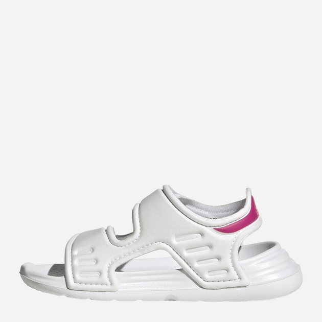 Дитячі босоніжки для дівчинки adidas Altaswim H03776 24 Білі (4066746471838) - зображення 3