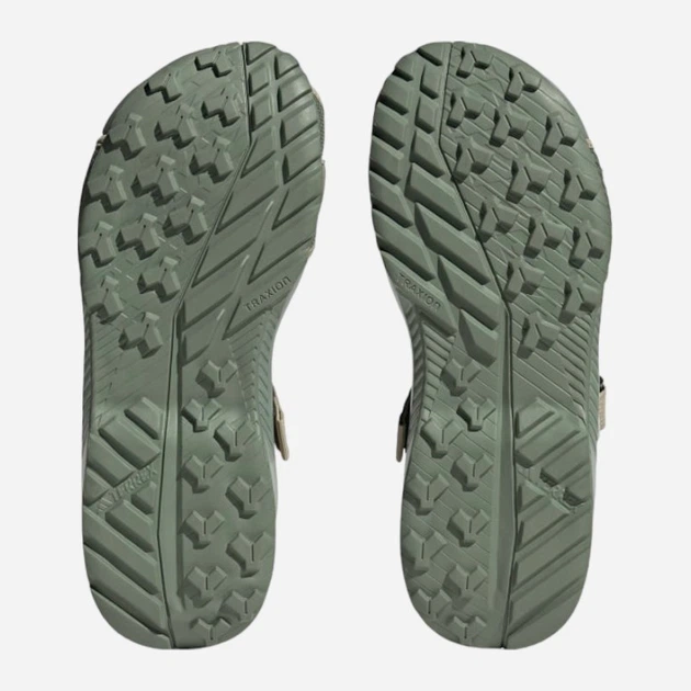 Чоловічі сандалії для трекінгу adidas Terrex Hydroterra ID4270 46 Зелені (4065432659048) - зображення 6