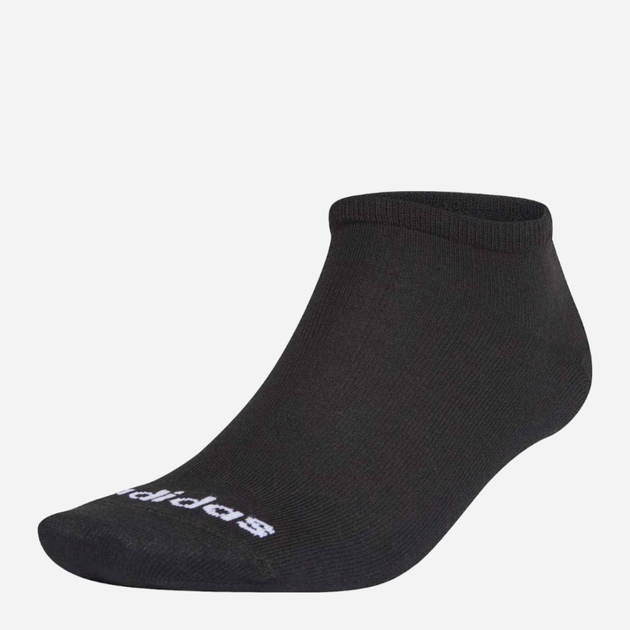 Набір чоловічих шкарпеток 3 пари Adidas Low Cut 3PP GE6133 S Чорних (4061612251279) - зображення 1