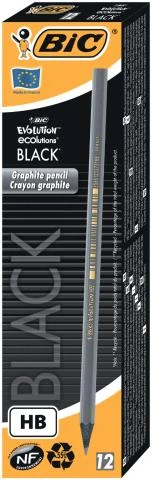 Олівець графітовий BIC Evolution BLACK, HB (bc896017) - зображення 2