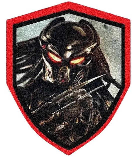 Шеврон патч " Predator 2 " на липучке велкро - изображение 1