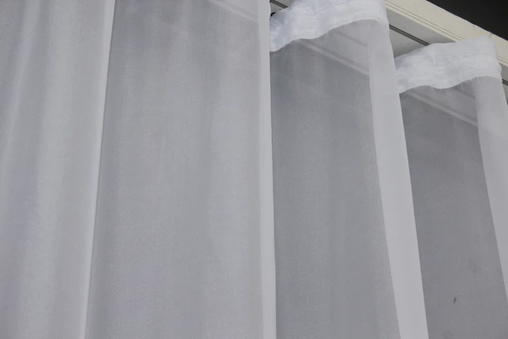 Тюль VR-Textil 749т Омбре шифон Малиновий із білим 400х270 см (42-0267) - зображення 7