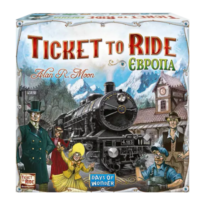 Настольная Игра Ticket to Ride: Европа - Фото 1 Настольная Игра Ticket to Ride: Европа - изображение 1