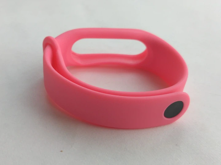Ремешок Xiaomi Mi Band 2 силиконовый браслет Розовый 1092P - изображение 4