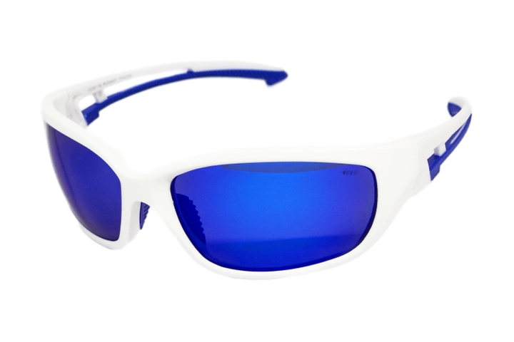 Защитные очки с поляризацией BluWater Seaside White Polarized (G-Tech™ blue), синие зеркальные - изображение 1