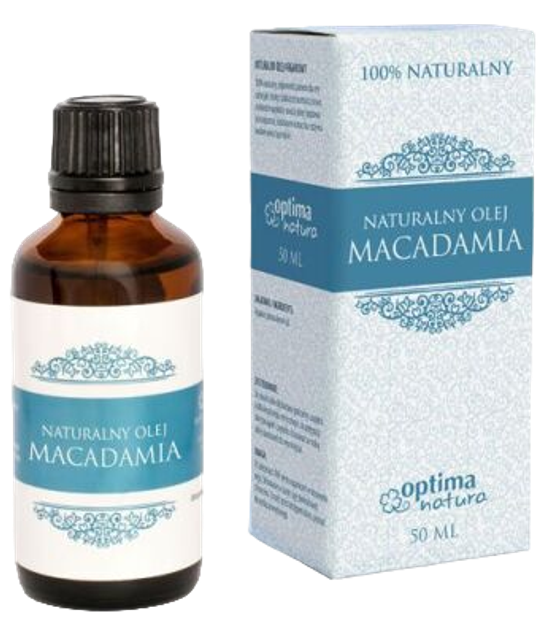 Olej Optima Natura makadamia 50 ml (5904730293587) - obraz 1