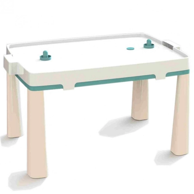 Детский столик 2 в 1 Doloni Toys Аэрохоккей, бирюзовый 04580/7 - Фото 1 Детский столик 2 в 1 Doloni Toys Аэрохоккей, бирюзовый 04580/7 - изображение 1