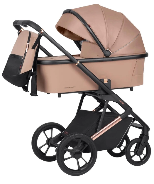 Коляска универсальная Carrello Sigma 2in1 NF CRL-6509 Cream Beige - Фото 1 Коляска универсальная Carrello Sigma 2in1 NF CRL-6509 Cream Beige - изображение 1