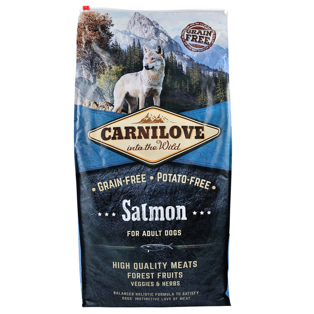 Сухой корм для собак с лососем Carnilove Adult Salmon 12кг от продавца ...