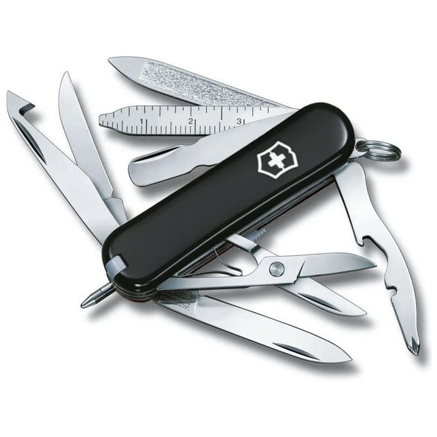 Ніж Victorinox Minichamp 58 мм Чорний (0.6385.3) - изображение 1