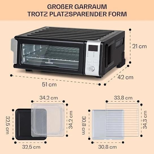 Фритюрниця KLARSTEIN Vita-Crisp 1700 Вт (10040223) - зображення 6