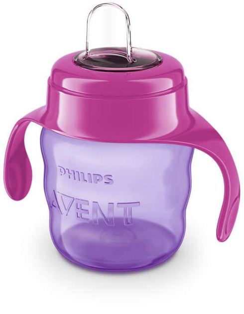 Kubek z ustnikiem Philips Avent z/ust.Clas. fioletowy 200 ml (8710103854364) - obraz 3