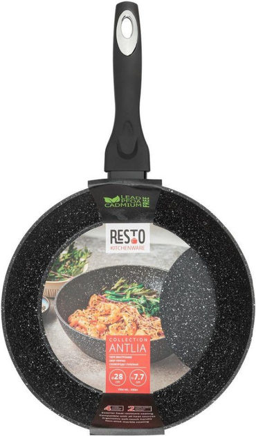 Сковорода глибока Resto Antlia 93064 28 см (4260709011745) - зображення 7