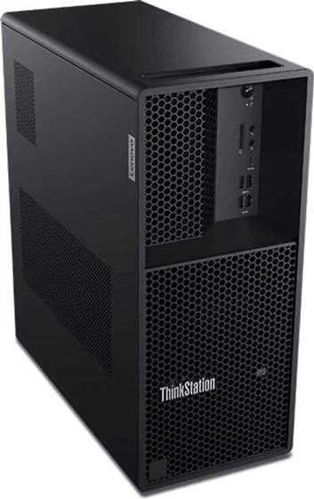 Комп'ютер Lenovo ThinkStation P3 Tower (30GS004WPB) Black - зображення 2