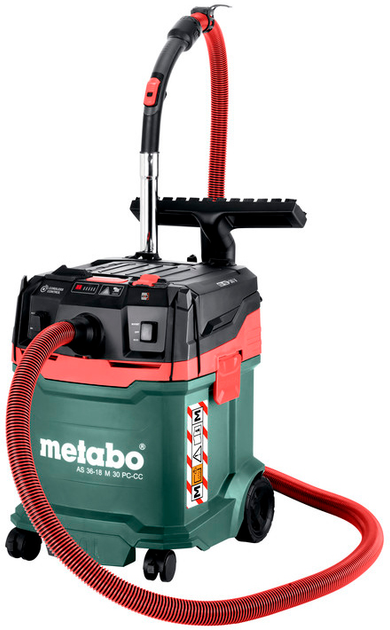 Пылесос аккумуляторный Metabo AS 36-18 M 30 PC-CC – фото, отзывы ...