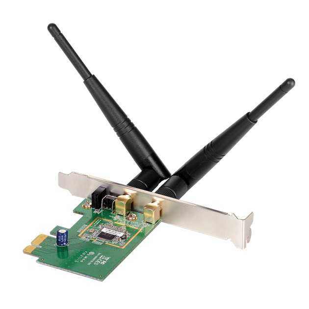 Бездротовий адаптер Edimax (EW-7612PIN V2) PCI EXPRESS - зображення 2