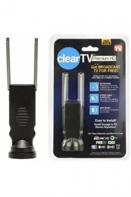 Цифровая комнатная ТВ антенна ClearTV Premium HD для телевизоров – фото ...