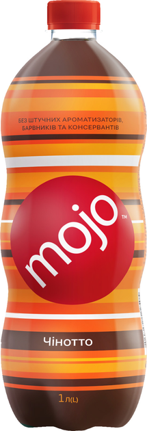 Напій безалкогольний Mojo Чінотто Сильногазований 1 л (4820252122475 ...