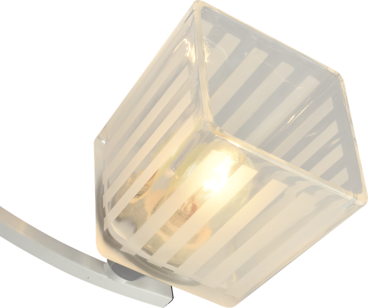 Декоративная люстра INTEREES IS XA1394/3 White Chrome на 3 плафонов - изображение 4
