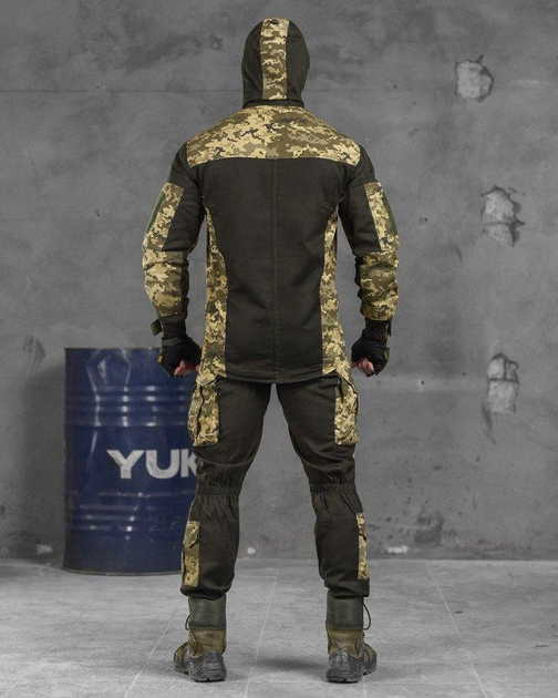 Тактический военный костюм горка Fraktal ( Китель + Штаны ), Камуфляж: Пиксель, Размер: M - изображение 2