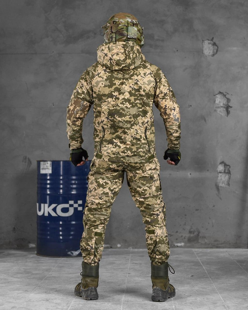 Тактический военный костюм CX/11 ( Китель + Штаны ), Камуфляж: Пиксель, Размер: L - изображение 2