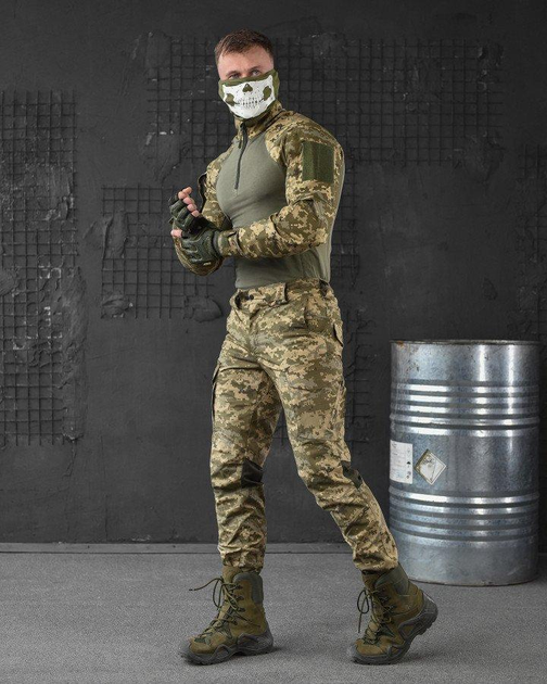 Тактичний військовий костюм Kayman ( Убакс + Штани ), Камуфляж: Піксель ЗСУ, Розмір: XXL - зображення 1
