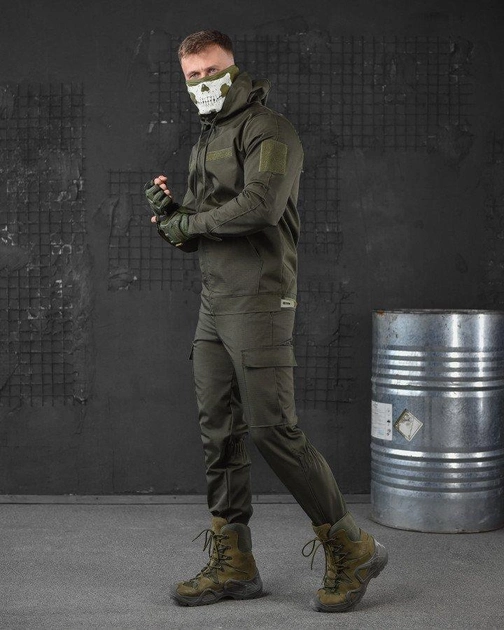 Тактичний військовий костюм Molot ( Китель + Убакс + Штани ), Камуфляж: Олива, Розмір: L - зображення 2