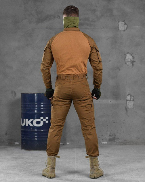 Тактичний військовий костюм Hermes ( Убакс + Штани ), Камуфляж: Койот, Розмір: XL - зображення 2